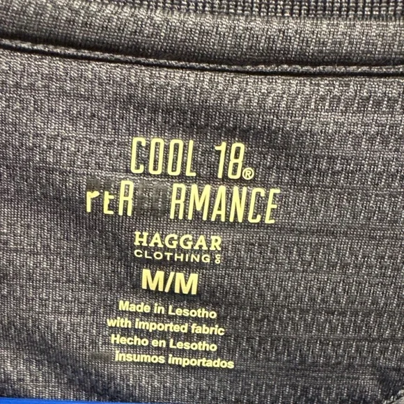 Haggar Cool Performance Polo Shirt - Picture 2 of 3